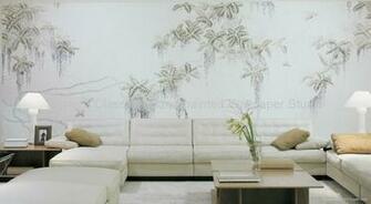 Chinese Art Paper Wallpaper Silk Wall Covering Ec China
