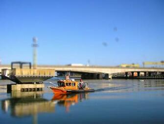 Water Ships Bridges Tilt Shift Belfast Wallpaper