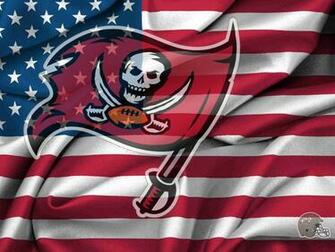 Tampa Bay Buccaneers Logo On Usa Flag Wavy S