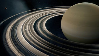 Saturn Outer Space Wallpaper