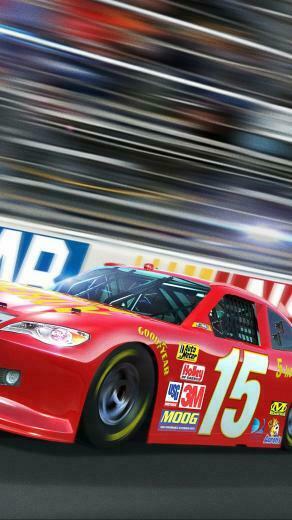 Wallpaper Nascar Race Art iPhone 6s