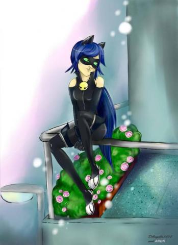 The Power Of Chat Noir Emma Agreste By Darkangelle1414