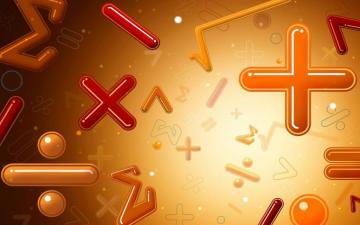 Math Fractions Wallpaper Top Background