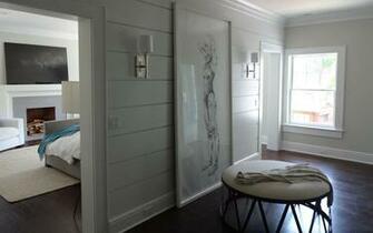 Shiplap Closet Walls Transitional