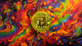Bitcoin Psychedelic Art Wallpaper By Patrika