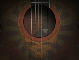 Dribbble Grateful Dead 50th Anniversary Guitar By John Randall