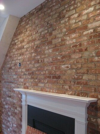 Faux Brick Wall Wallpaper
