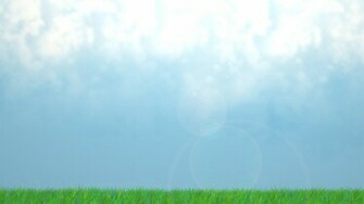 Landscape Unibianet Sky Blue Clouds Wallpaper Grass Unibias