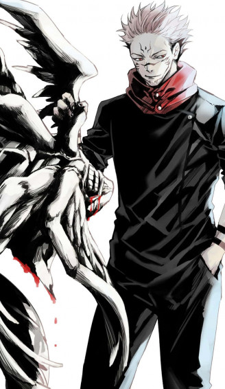 A Man With Red Head And Black Shirt Wallpaper
