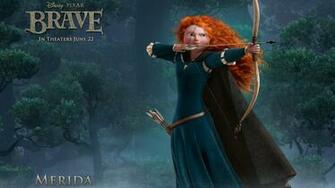 Princess Merida In Brave Wallpaper HD