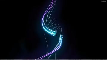 Led Wallpaper Lighting On