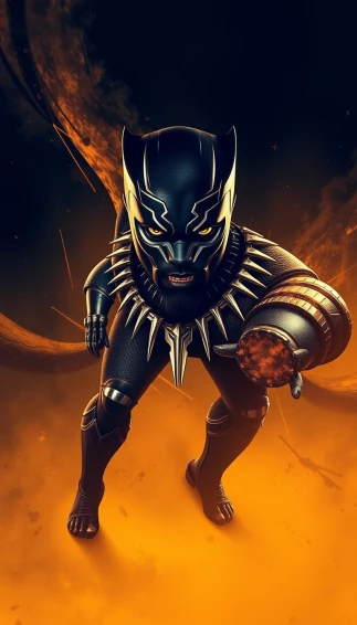 Killmonger Phone Wallpaper