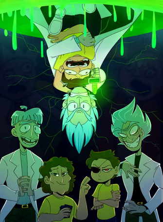 Rick And Morty Sanchez Smith Evil