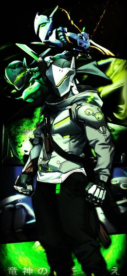 Genji Phone Wallpaper By Jacktheknight
