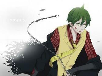 Green Hair Anime Chains Ao No Exorcist Guy Amaimon Wallpaper Jpg