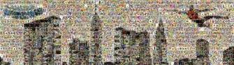 Mosaic Marvel Comics Collage Multi Dual Screen Wallpaper Background