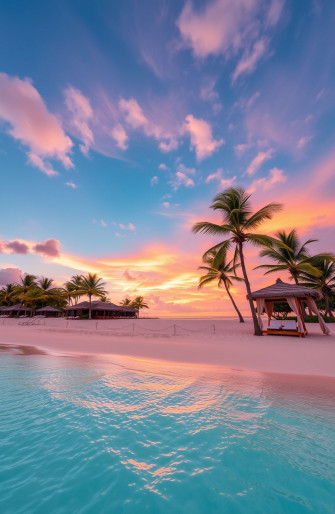 Beach Resort Wallpaper