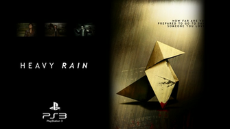 Heavy Rain Origami Wallpaper Background Quantic Dream Sony Interactive