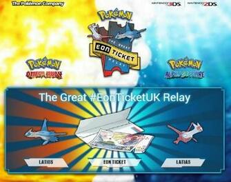 Pokemon Omega Ruby And Alpha Sapphire Get The Eon Ticket For