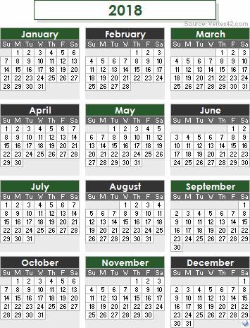 Calendar For