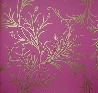 Fuschia Foliage Wallpaper Cornelia