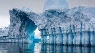 Antarctica Wallpaper Widescreen Iceberg Pleneau Bay