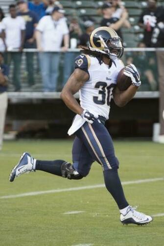 Oakland Ca Usa St Louis Rams Running Back Todd Gurley