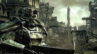 Fallout And Ninja Gaiden Ii Wallpaper