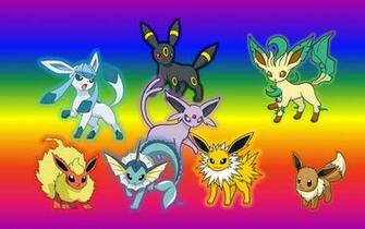 Eevee Evolutions Wallpaper