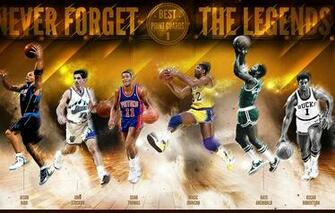 Wallpaper Sport Basketball Nba Legends Magic Johnson Isiah