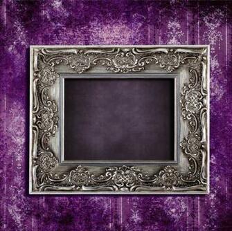 Photo Frame European Patterns Gorgeous Walls Wallpaper Classical