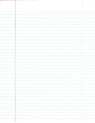 Notebook Paper Plain By Fairyfindings