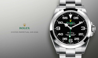 Luxurious Rolex Oyster Perpetual Air Wallpaper