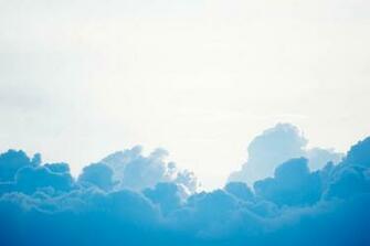 Best Sky And White Cloud Layer On Morning Time Wallpaper Image