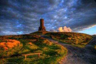 Wallpaper Darwen Tower Lancashire England