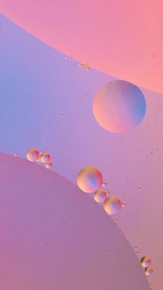 Pink And Blue Wallpaper