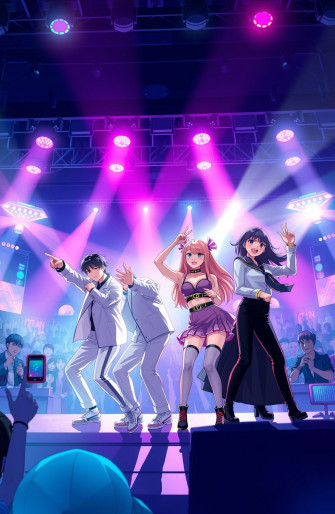 Bts And Blackpink Anime Wallpaper