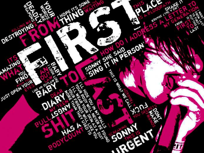 From First To Last Lyrics Emily Song Background