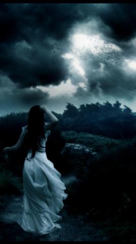 Dark Mysterious Wallpaper For iPhone