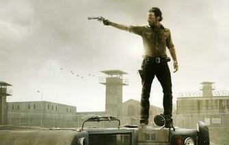 Survivors Led By Police Officer Rick Grimes Take Refuge In A Prison