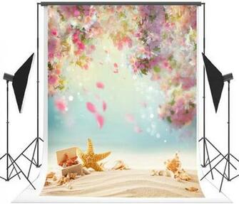 Amazon 150x220cm Summer Photography Background Beach