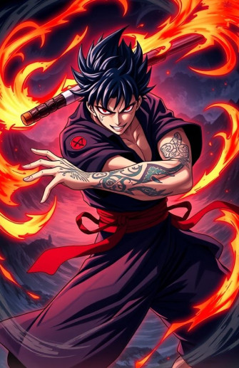 Sukuna HD Wallpaper