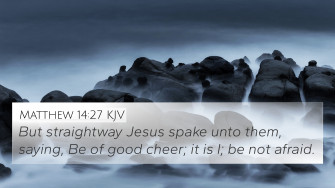 Matthew Kjv 4k Wallpaper But Straightway Jesus Spake Unto