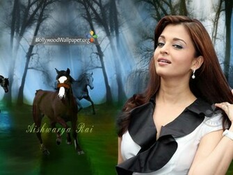 Bollywood Aishwarya Rai Wallpaper In Saree