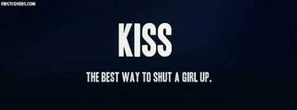 Of Kiss The Best Way To Shut Up A Girl Cover HD Wallpaper