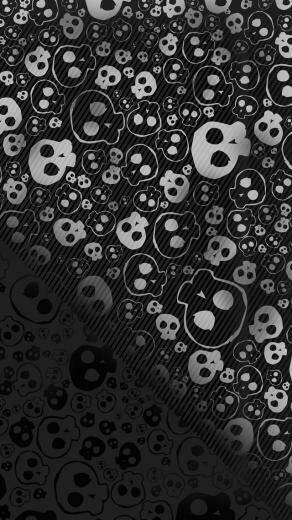 Skull Textures Background iPhone Wallpaper Jpg