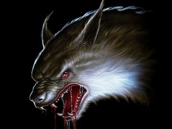Head Of A Lycan Wallpaper Background