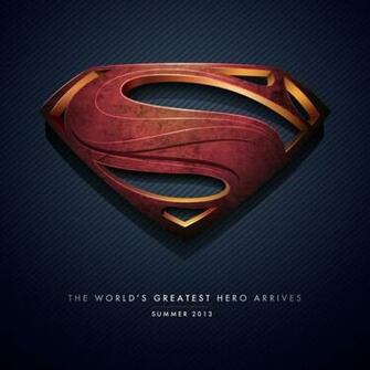 Minimalistic Superman Logo iPad Wallpaper Mini