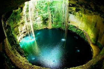Photo Wallpaper Ik Kil Cenote