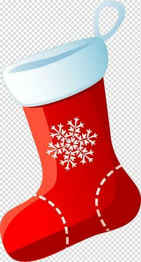 Christmas Ing Sock Red Socks Transparent Background Png